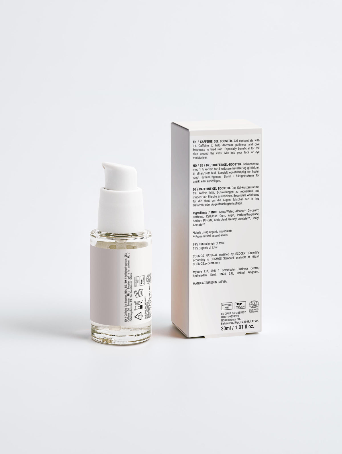 Caffeine Gel Booster