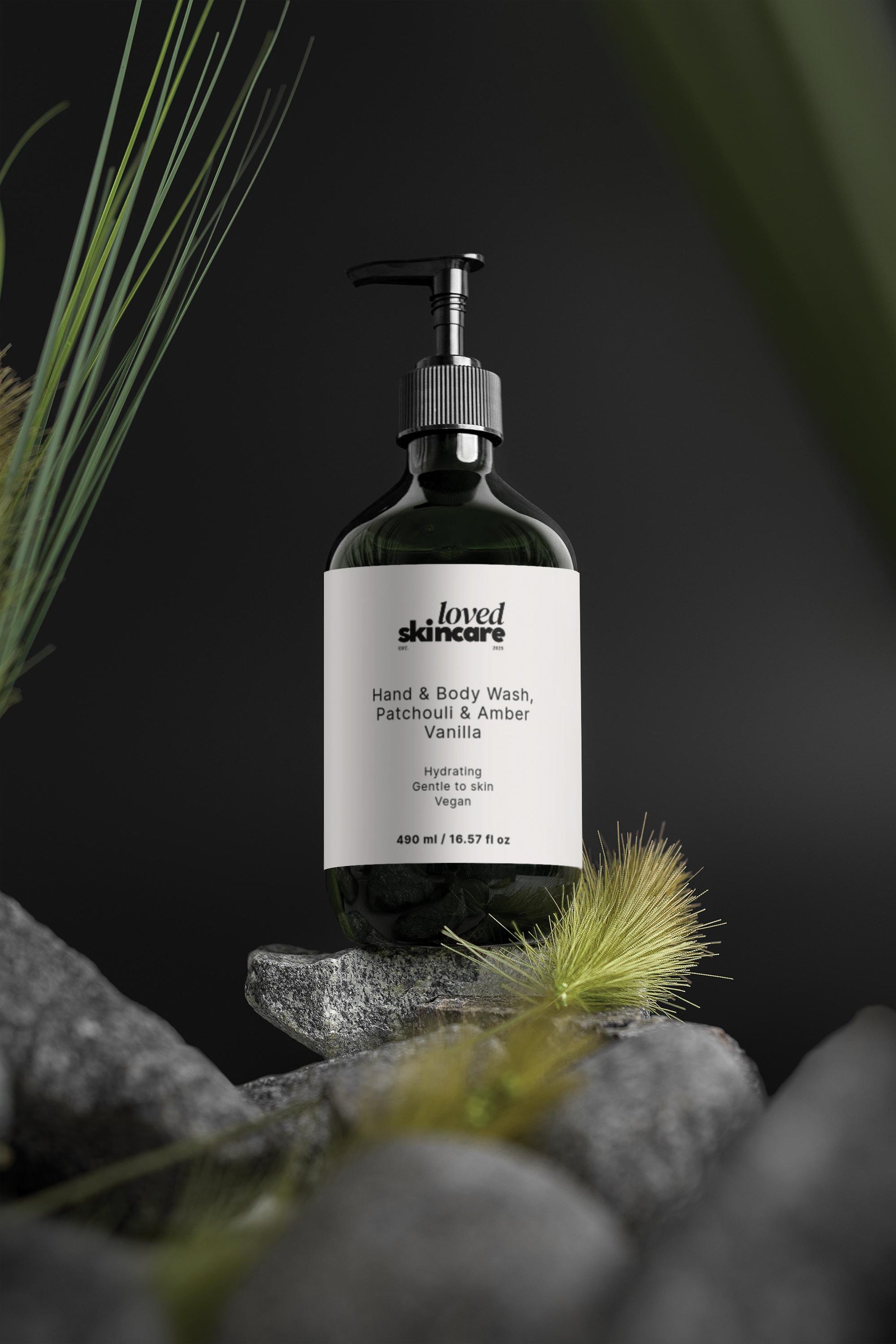 Hand & Body Wash, Patchouli & Amber Vanilla